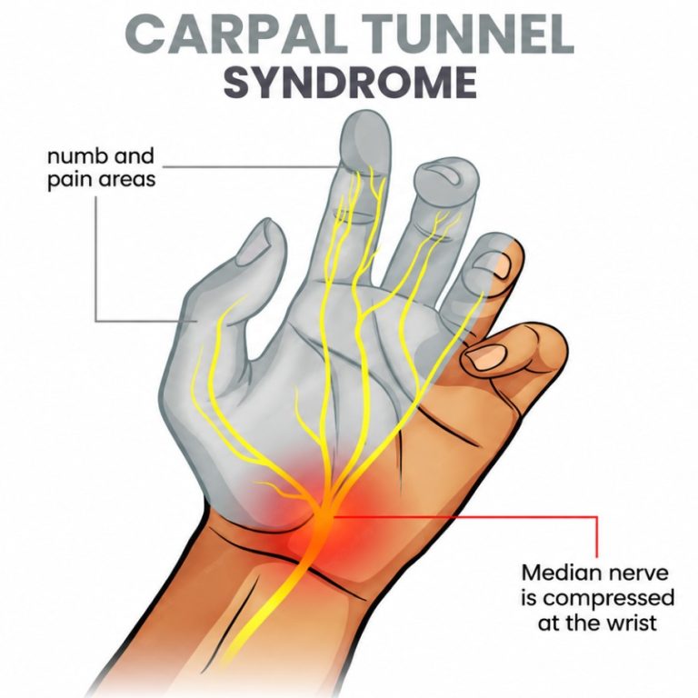 Best Carpal Tunnel Syndrome Treatment: Symptoms, Causes & Best Doctor Anubhav Gupta